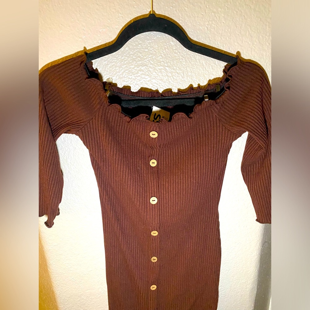 Brown Dress